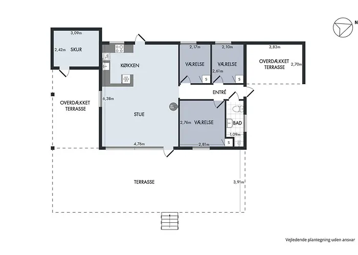 100 Meters From A Lovely Tranekær